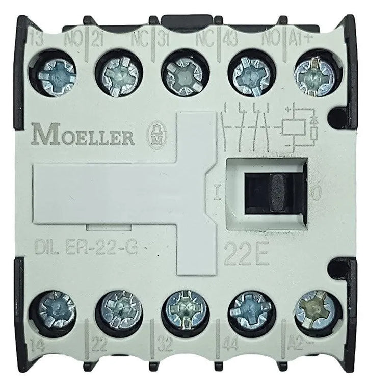 Mini Contator Moeller Diler-22-G 100vDC 2NA+2NO - Cabo Eletro