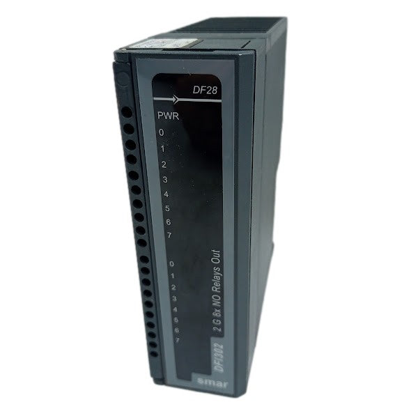 Módulo E/S Smar DFI302 DF28 2 G 8x Relays Out USADO - Cabo Eletro