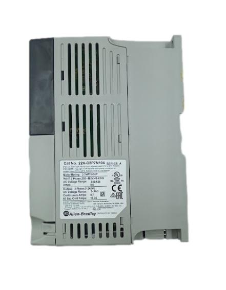 Inversor De Frequência Allen Bradley 22A-D8P7N104 3.7kW 5cV - Cabo Eletro