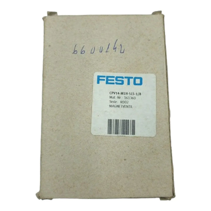 Válvula Solenoide Festo CPV14-M1H-5LS-1/8 161360 - Cabo Eletro