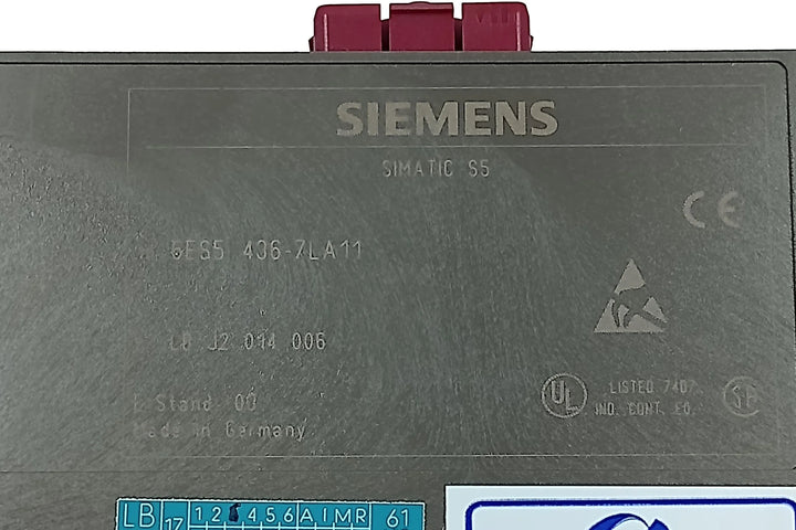 Módulo de Entrada Digital Siemens 6ES5436-7LA11 230V - Cabo Eletro