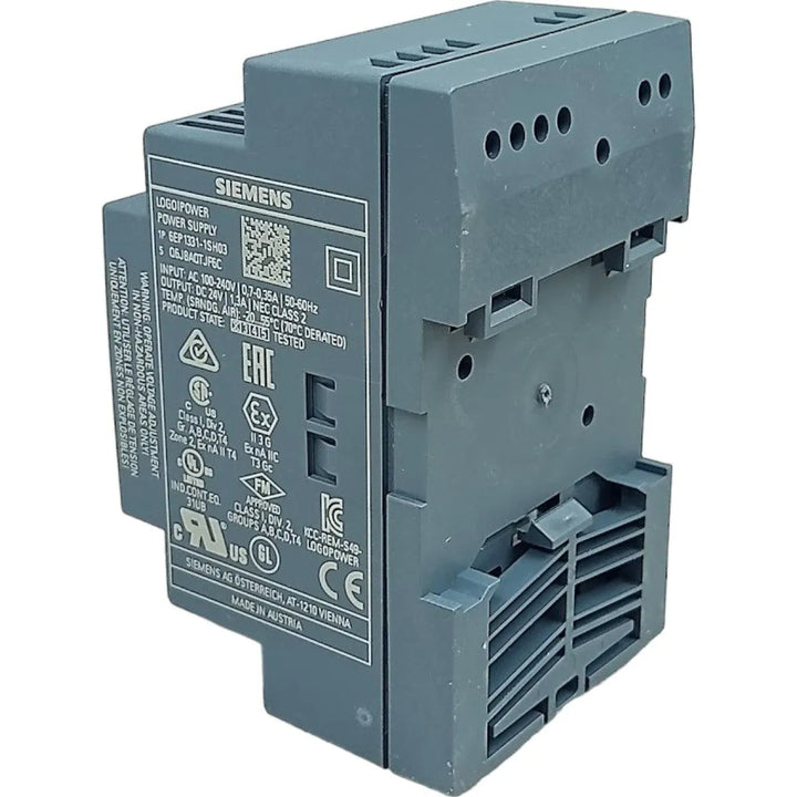 Fonte De Alimentação Siemens 6EP1331-1SH03 1,3A 24v - Cabo Eletro