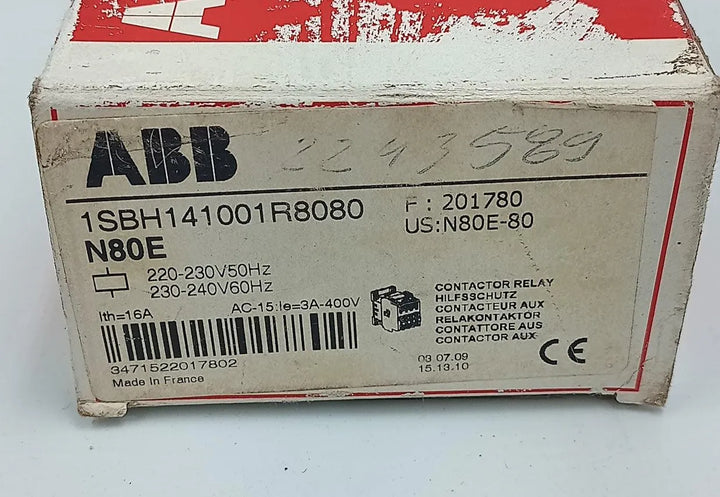 Relé de Contator ABB N80E 220-240v 50/60Hz - Cabo Eletro