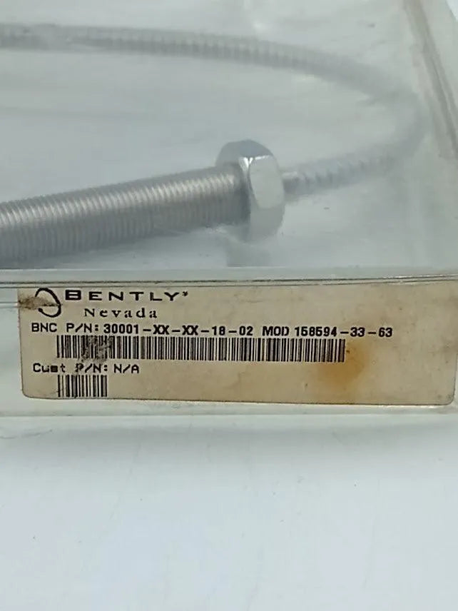 Sensor de Proximidade Bently Nevada 30001-XX-XX-18-02 - Cabo Eletro