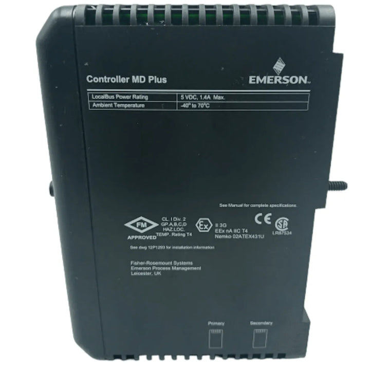 Módulo Controlador Emerson DeltaV KJ2003X1-BB1 VE3005 - Cabo Eletro