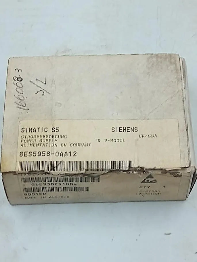 Fonte de Alimentação Siemens 6ES5956-0AA12 - Cabo Eletro