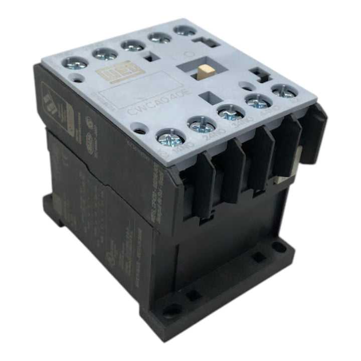 Contator Auxiliar WEG CWCA0-31-00C12 110vDC 3NA+1NF - Cabo Eletro