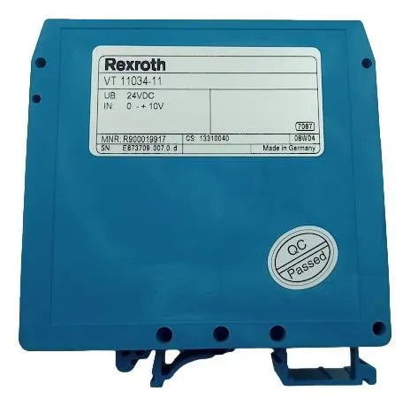 Módulo Amplificador Rexroth VT 11034-11 R900019917 24vdc - Cabo Eletro