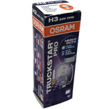 Lâmpada Tricstar PRO Osram H3 24v 70w PK22S 64156 - Cabo Eletro