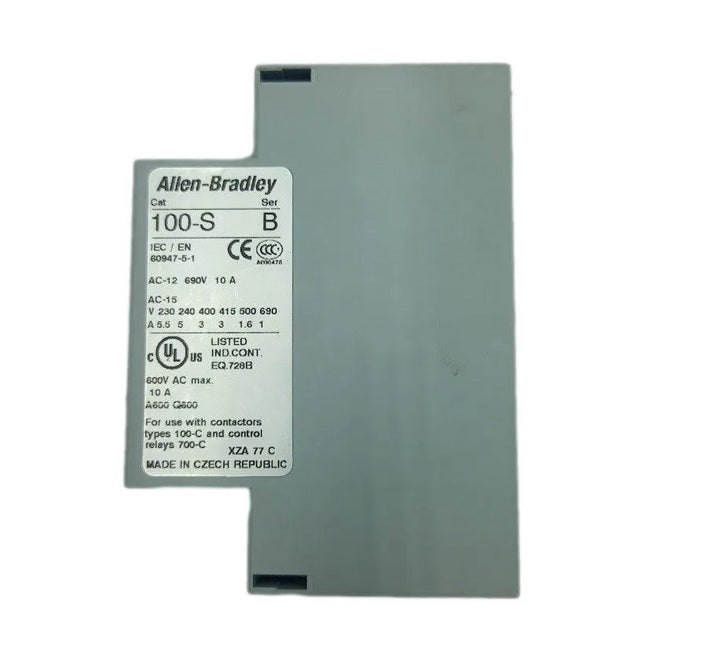 Bloco de Contato Auxiliar Allen Bradley 100-SB01 B NO - Cabo Eletro