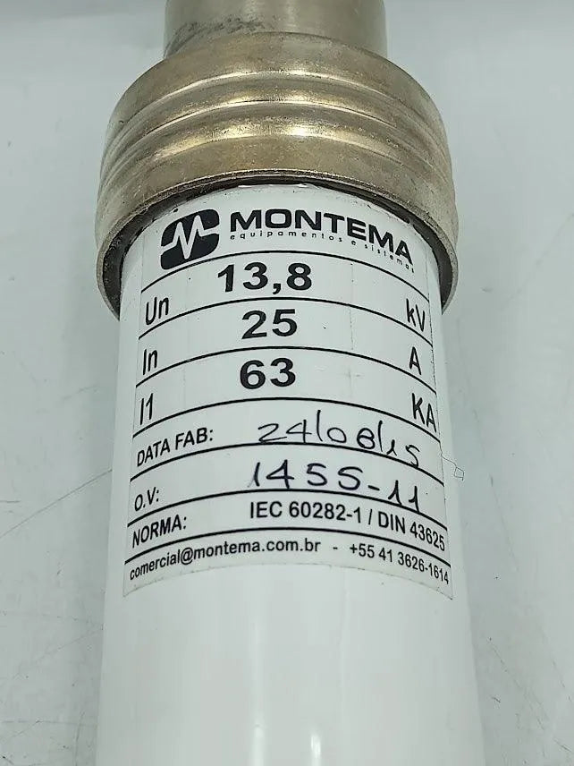 Fusível Hn Montema 25A 63kA 13,8kV 12Kgf - Cabo Eletro