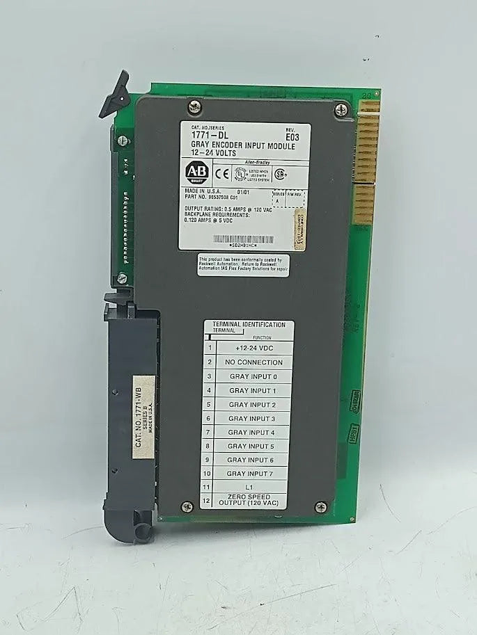 Módulo de Entrada Codificador Allen Bradley 1771-DL A - Cabo Eletro