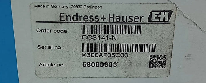 Sensor para Análise de Líquidos Endress Hauser CCS141-N - Cabo Eletro