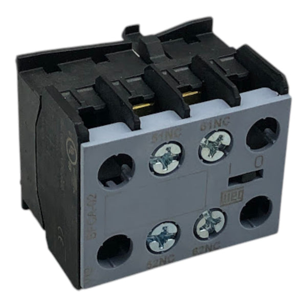Bloco de Contato Auxiliar WEG BFCA-02 2NF 690v - Cabo Eletro