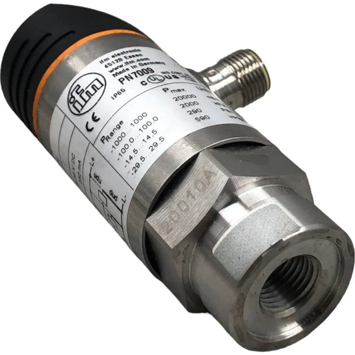 Sensor de Pressão IFM PN7009 -1000 a 1000 mbar - Cabo Eletro