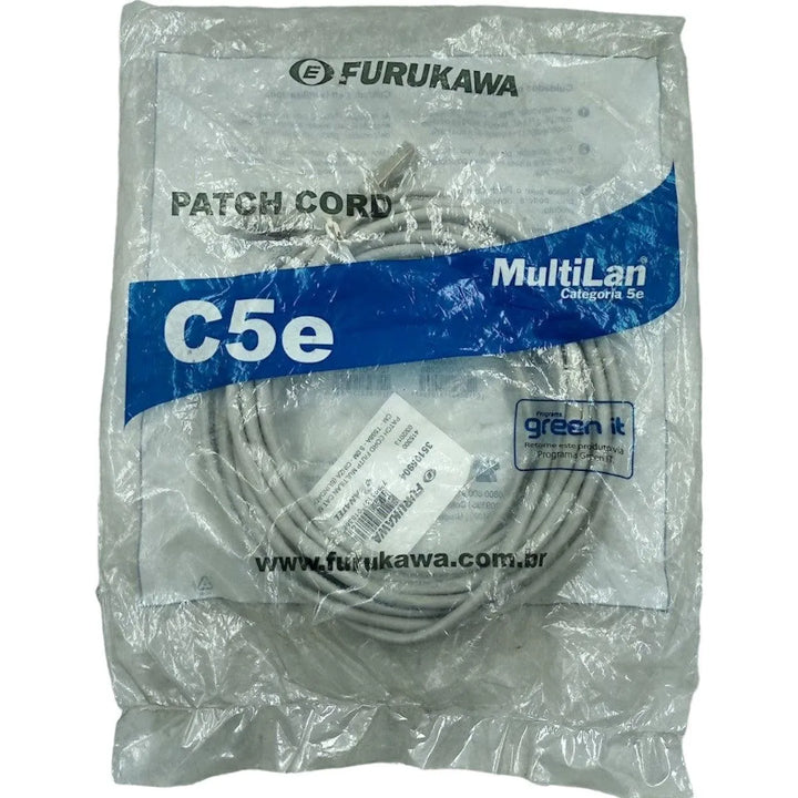 Patch Cord F/UTP MULTILAN CAT5E Furukawa 35105904 5m - Cabo Eletro