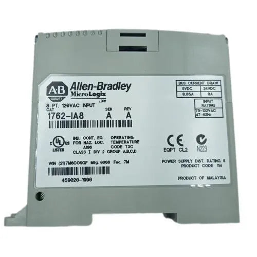 Módulo De Expansão Allen-bradley Micrologix 1200 1762-ia8 - Cabo Eletro