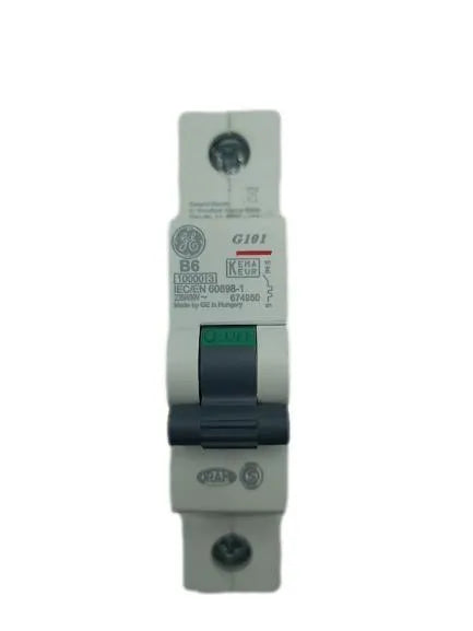 Disjuntor Monopolar GE G101 B6 230-400v 10kA - Cabo Eletro