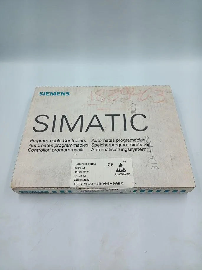 Módulo de Interface Simatic S7 Siemens 6ES7 460-1BA00-0AB0 - Cabo Eletro