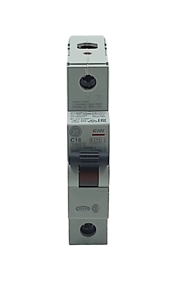 Disjuntor Monopolar GE G101C16 C 16A 230/240v 10kA - Cabo Eletro