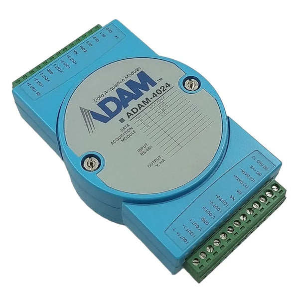 Módulo de E/S Analógica Adam-4024 4AO/4DI Modbus RS-485 - Cabo Eletro