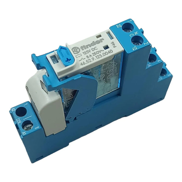 Relé Modular de Interface Finder 4C.02.9.125.0050.SPS 125VDC - Cabo Eletro