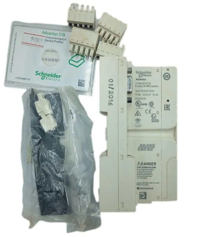 Módulo de Interface Schneider STBNDP2212 24vdc 0.43A - Cabo Eletro