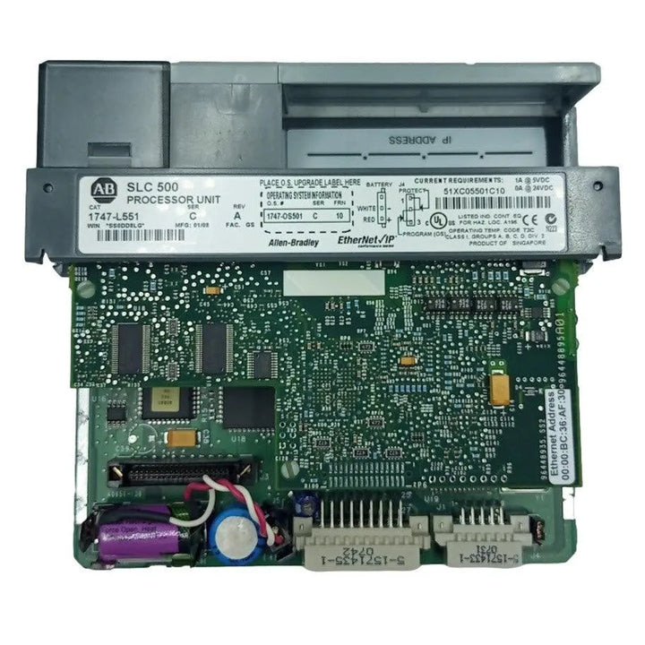 Módulo SLC 500 Allen Bradley 1747-l551 C A FRN/10 - Cabo Eletro