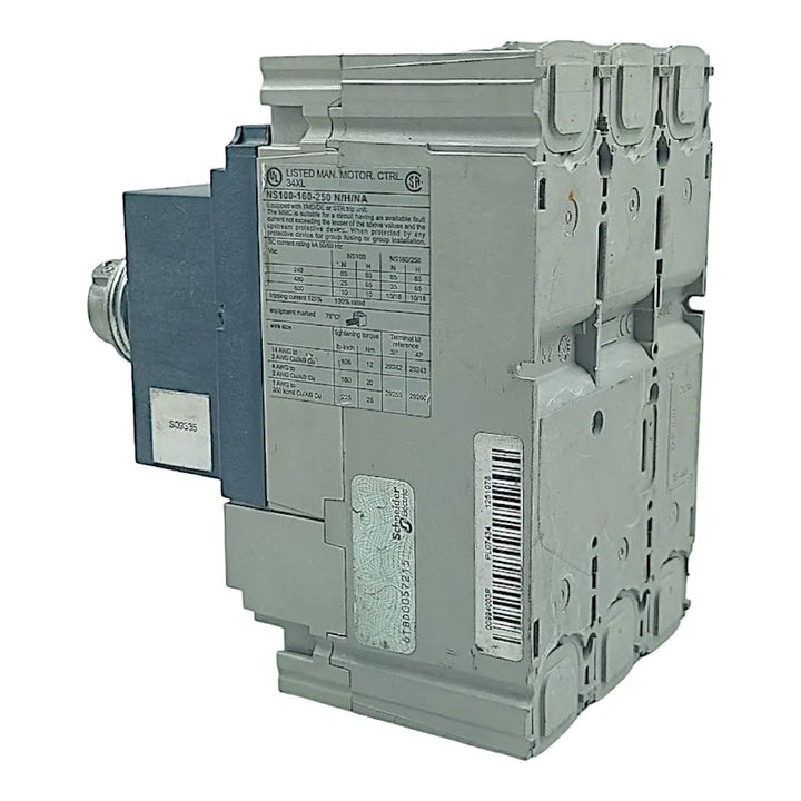 Disjuntor Caixa Moldada Merlin Gerin NS100 H Ma12.5 750v 8kv - Cabo Eletro