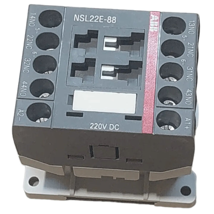 Mini Contator ABB NSL22E-88M 10A 690v 6KV 220VDC - Cabo Eletro