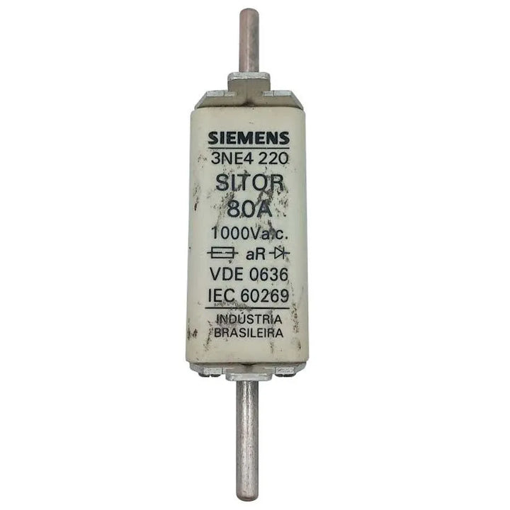 Fusível Ultra Rápido Siemens 3NA4 220 Sitor 80A 1000v - Cabo Eletro