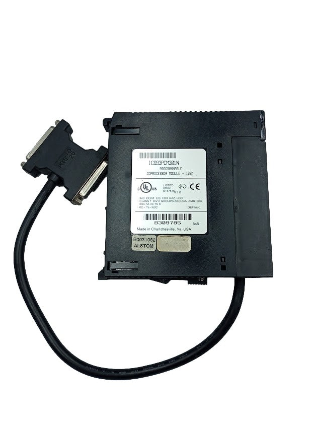 Módulo de Coprocessador Programável GE Fanuc IC693PCM301N - Cabo Eletro