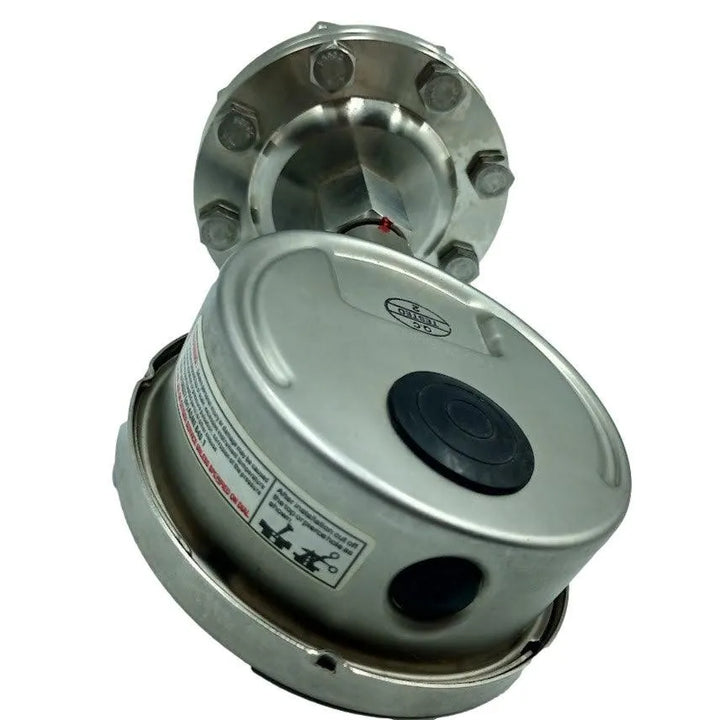 Manômetro Com Flange 100mm Zurich 100x48 1/4NPT INOX 316 - Cabo Eletro