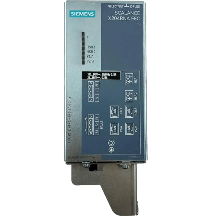 Switch IE Siemens 6GK5204-0BS00-2NA3 SCALANCE X204RNA ECC - Cabo Eletro