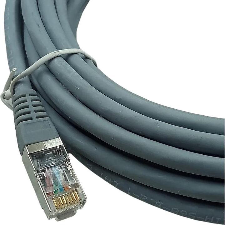 Patch Cord CAT.6 Cinza LSZH-GREY 5M - Cabo Eletro