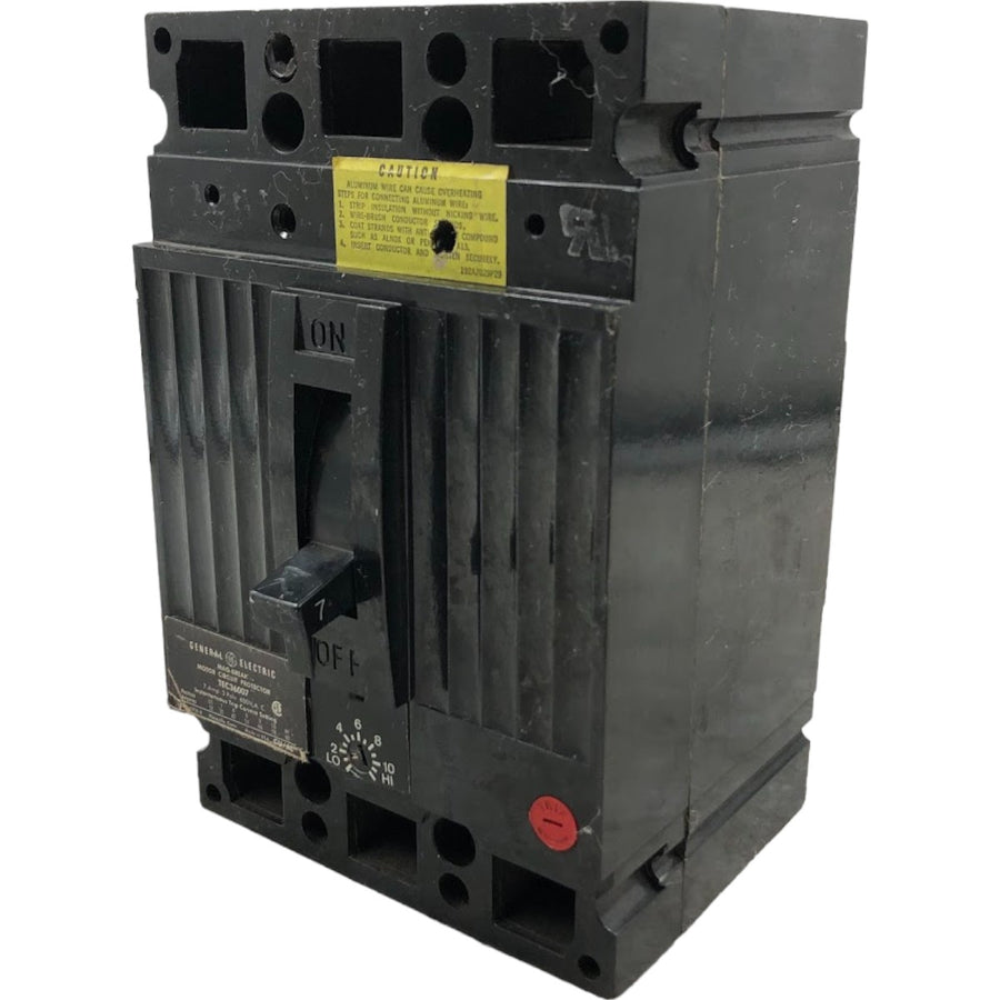 Disjuntor Tripolar Caixa Moldada GE TEC36007 7A 600v 3P - Cabo Eletro