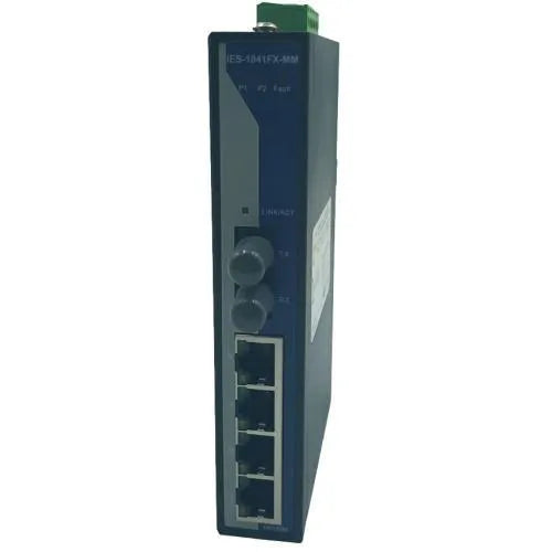 Switch Oring IES-1041FX MM 5-PORT SLIM 4X 10/100TX 1X100FX - Cabo Eletro