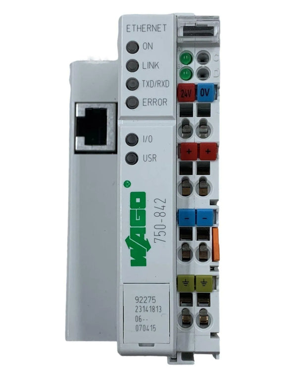 Módulo Controlador de ETHERNET Wago 750-842 24VDC - Cabo Eletro