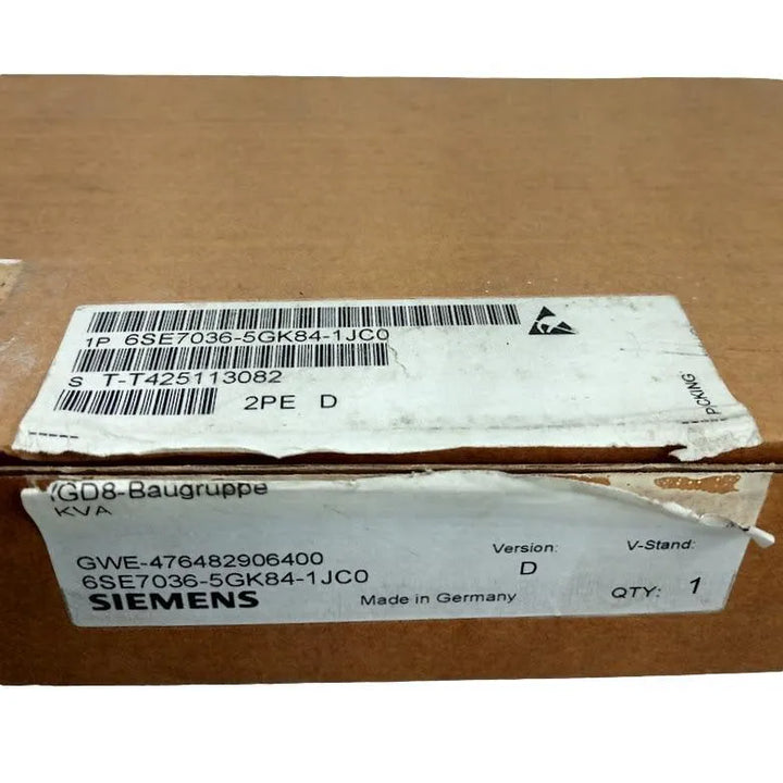 Placa de Movimentação do Inversor Siemens 6SE7036-5GK84-1JC0 - Cabo Eletro