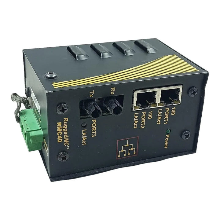 Switch Ethernet 4 Portas Ruggedcom RMC40 100-240V 50-60Hz - Cabo Eletro