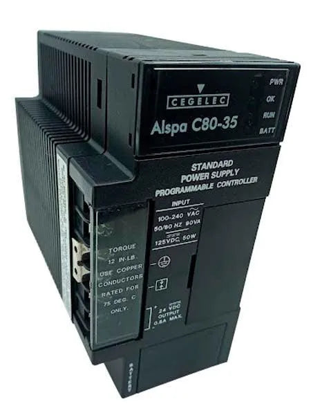 Fonte De Alimentacão Cegelec Ic693pwr324s Alspa C80-35 Novo! - Cabo Eletro