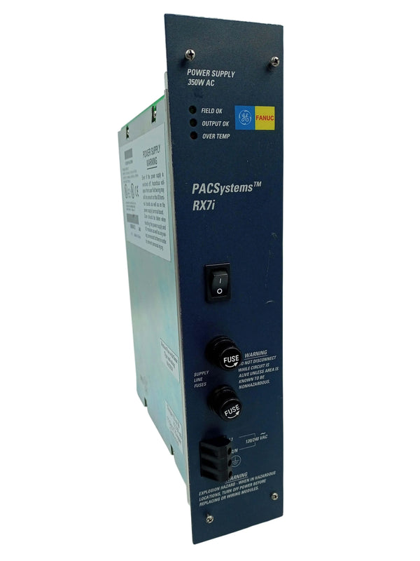 Fonte De Alimentação Ge Fanuc Ic698psa350a 350w - Cabo Eletro