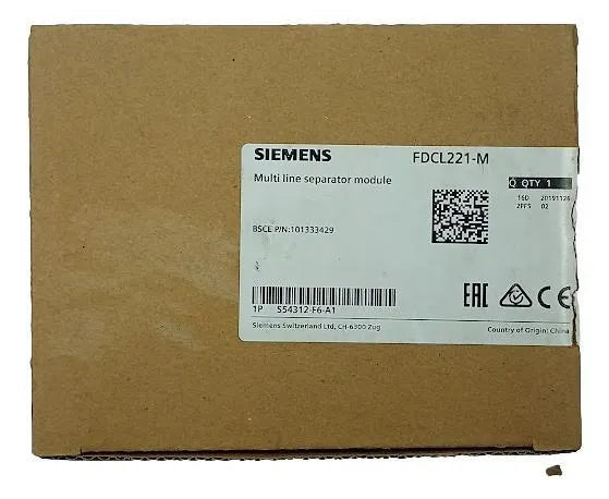 Módulo Separador Multilinhas Siemens FDCL221-M - Cabo Eletro