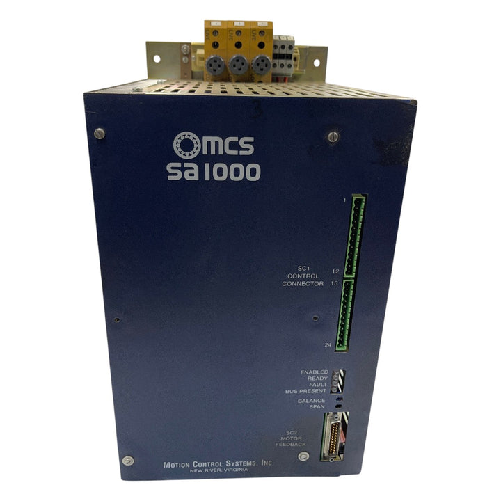 Amplificador de Controle Servo PWM MCS SA1000 200-240vAC - Cabo Eletro