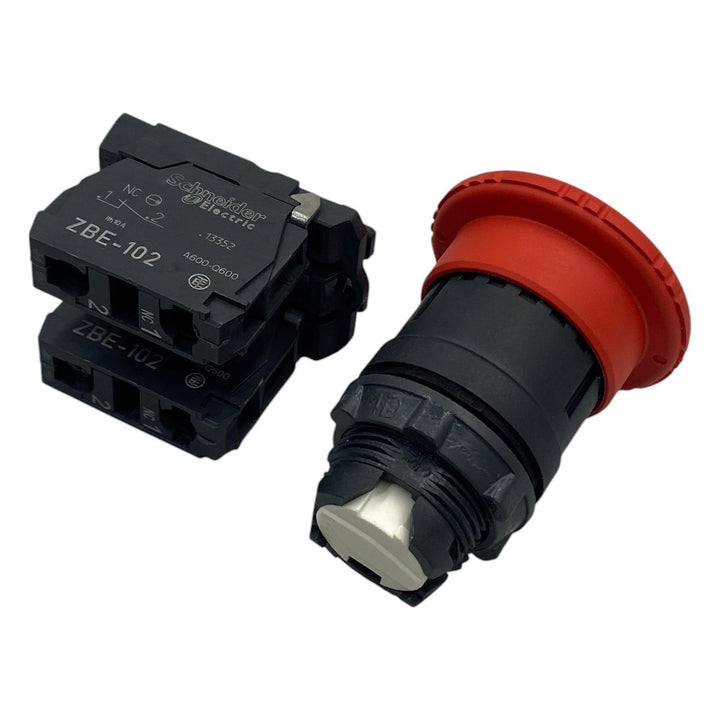 Botão Comando Schneider 22MM VMO XB5-ASS45+ZBE-102 10a 240v - Cabo Eletro