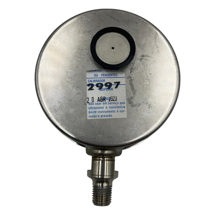 Manômetro Willy DN 110mm 0 a 30kgf/cm² 1/4NPT - Cabo Eletro