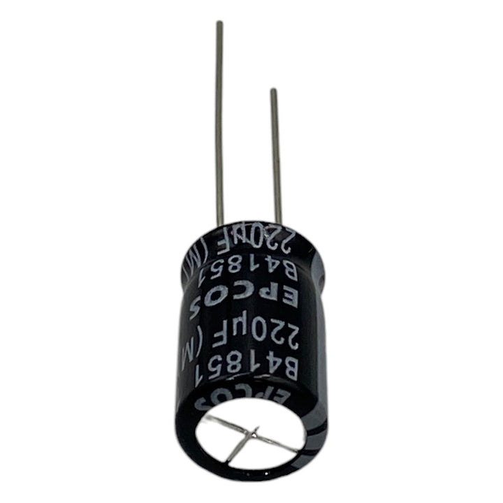 Capacitor Eletrolítico 220uf x 63v Epcos B41851 KIT 100 - Cabo Eletro