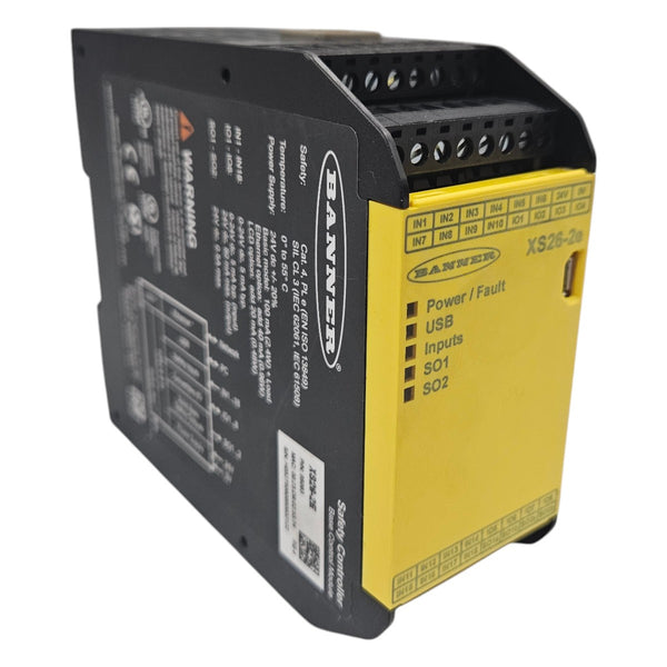 Controlador De Segurança Banner XS26-2E - Cabo Eletro