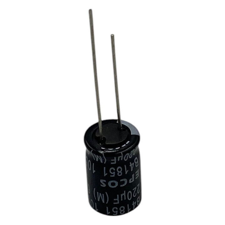 Capacitor Eletrolítico 220uf x 63v Epcos B41851 KIT 100 - Cabo Eletro