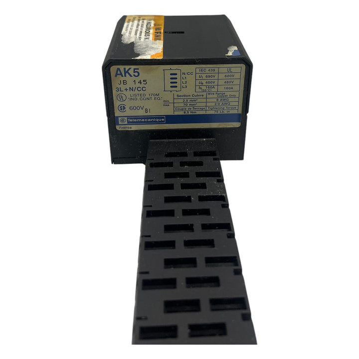 Barramento Telemecanique AK5 JB 145 160A L560mm - Cabo Eletro